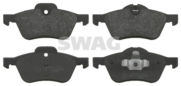 Kit pastiglie freno, Freno a disco - 11 91 6490 SWAG